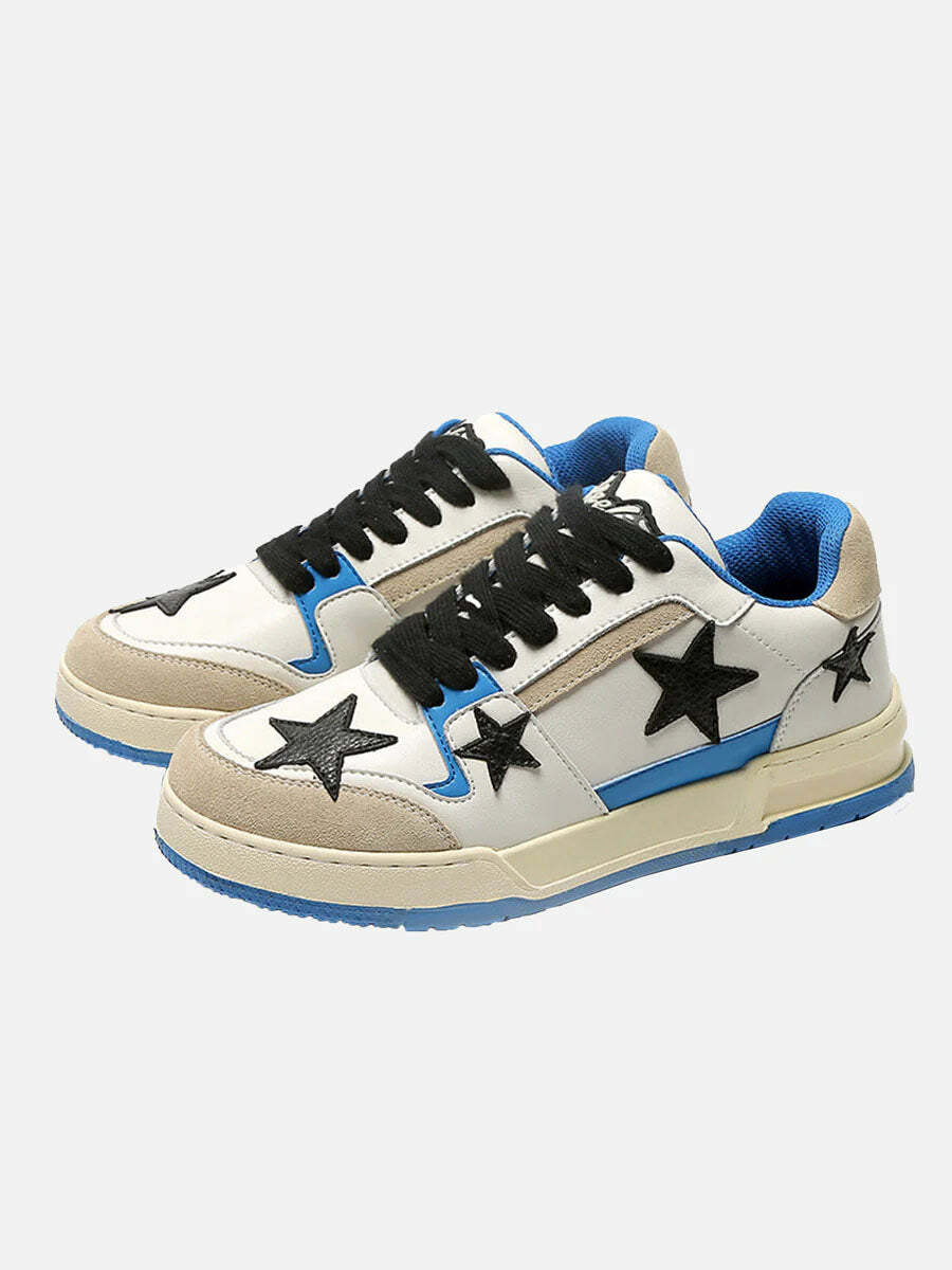 Star Element Retro Sneakers: Y2K Fashion Must-Have for 90s Outfits & Grunge Aesthetic