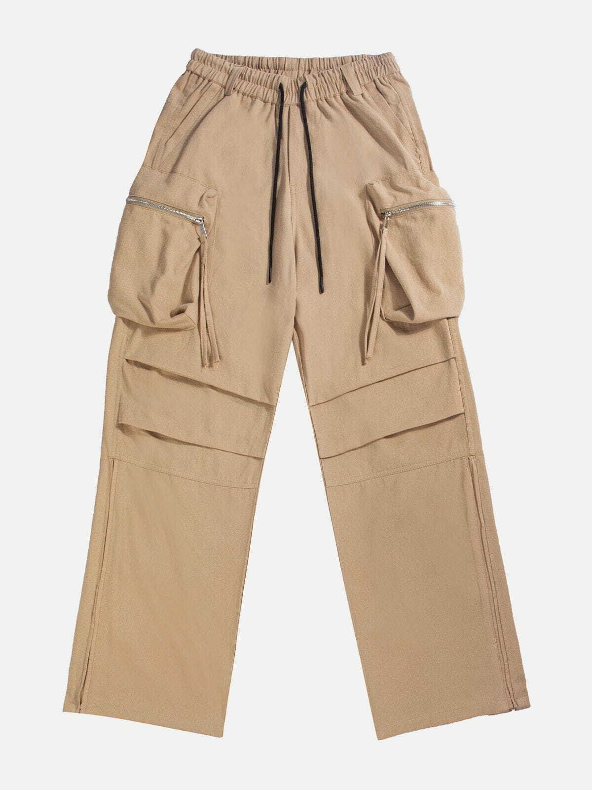 Trendy Y2K Cargo Pants with Large Pockets - Perfect for Grunge, 90s Fashion & Summer Outfits