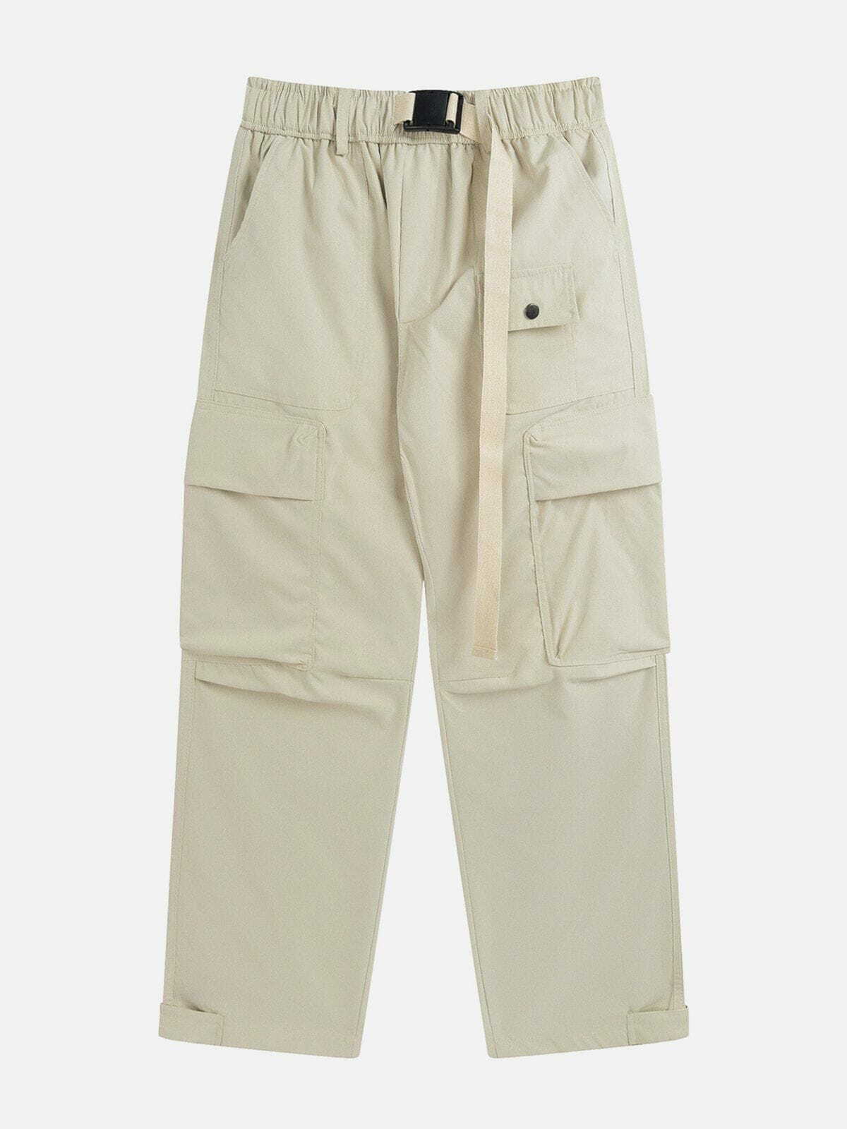 Trendy Y2K Large Pocket Cargo Pants for Grunge and 90s Fashion Aesthetic Outfits