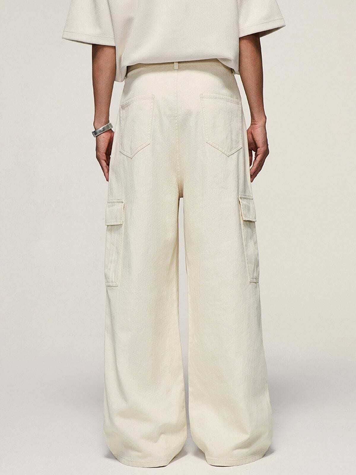 Trendy Y2K Multi-Pocket Wide Leg Cargo Pants for Grunge and 90s Fashion Lovers