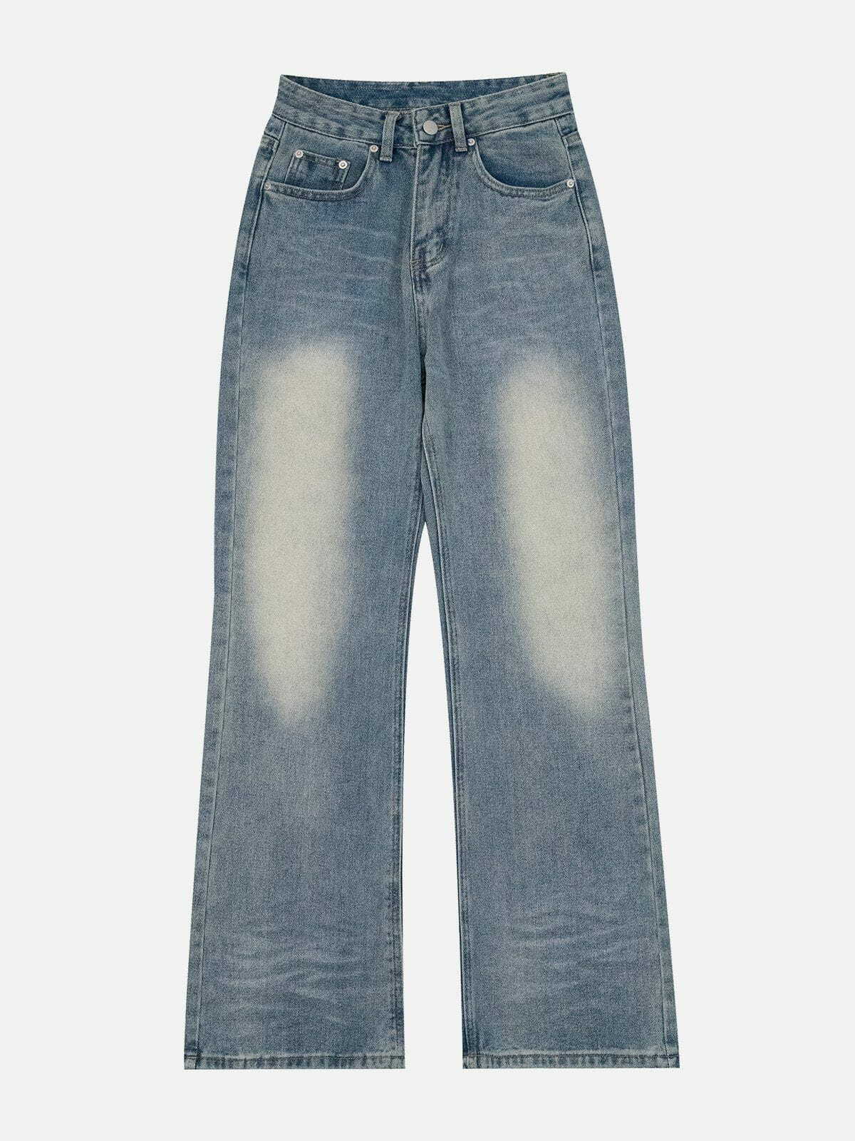 Trendy Y2K Washed Jeans: Embrace 90s Grunge Style with Baggy Fits & Vintage Aesthetic