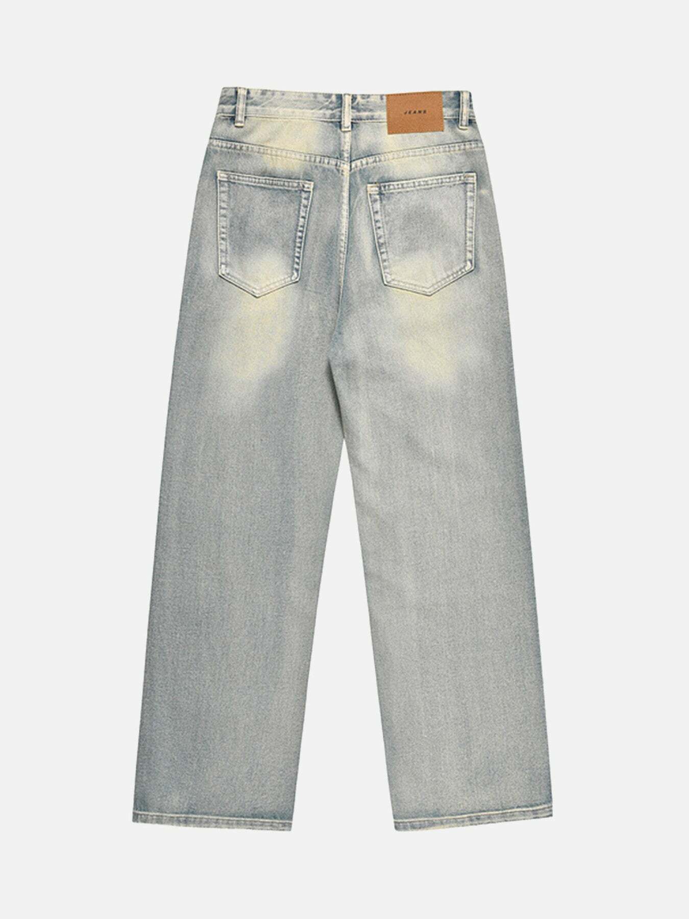 Vintage-Inspired Baggy Jeans for Y2K Fashion Lovers - Perfect for Grunge and 90s Outfits