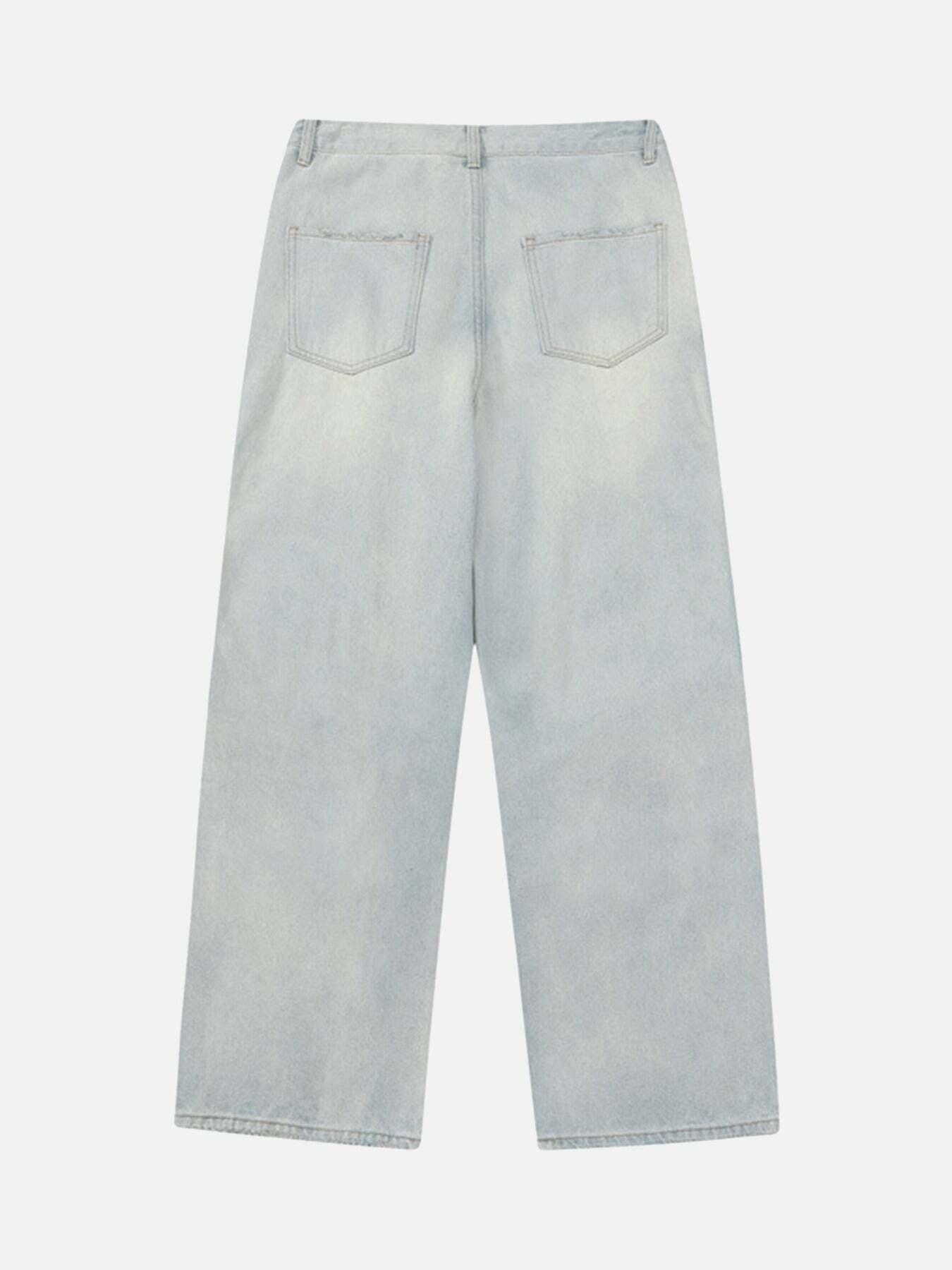 Vintage Washed Cargo Pants: Y2K Grunge Style with Multi-Pockets for Effortless Summer Outfits