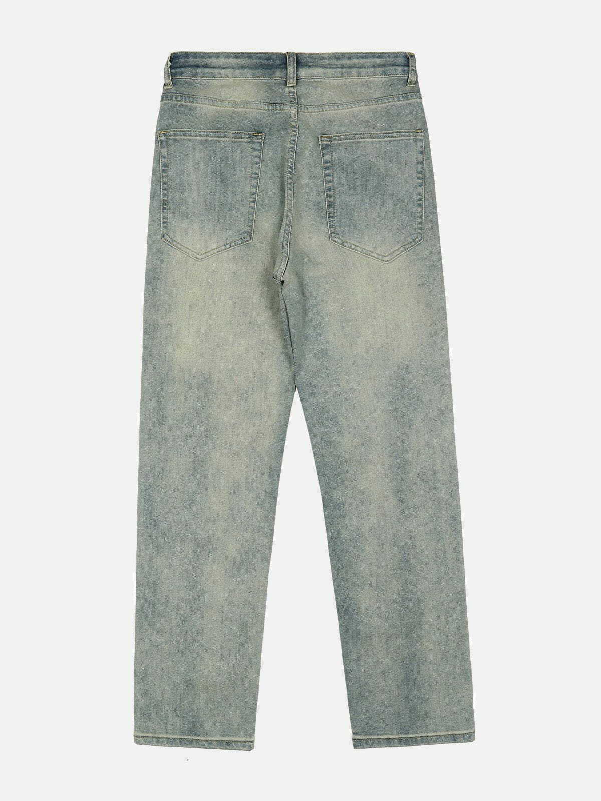 Vintage Washed Gradient Baggy Jeans - Y2K Fashion, 90s Style, Grunge Aesthetic, and Cute Outfits