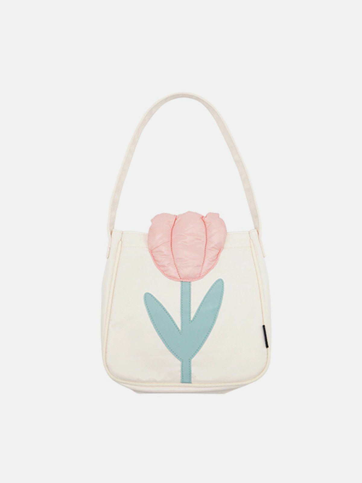 Y2K Aesthetic 3D Tulip Flowers Handbag - Perfect for Summer Outfits, Grunge Style & Cute Looks