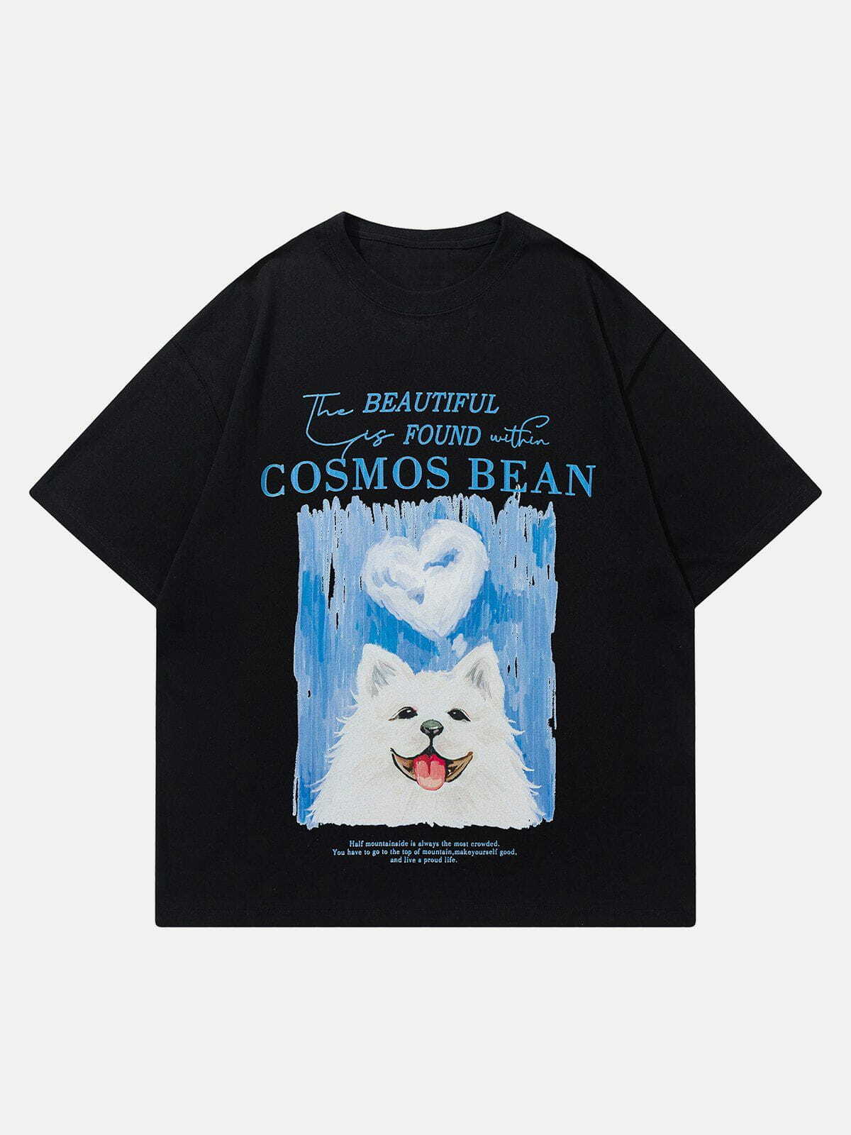 Y2K Aesthetic Cute Samoyed Print Tee - Perfect for Summer Outfits, Grunge Style & 90s Fashion