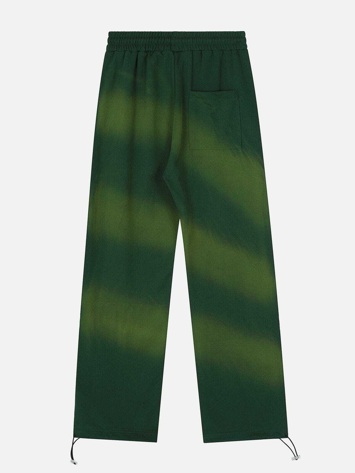 Y2K Aesthetic Light and Shade Gradient Sweatpants for Trendy Summer Outfits & Grunge Style