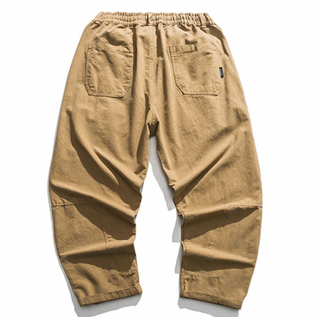 Y2K Aesthetic Simple Pure Color Cargo Pants for Effortless 90s Grunge Summer Outfits