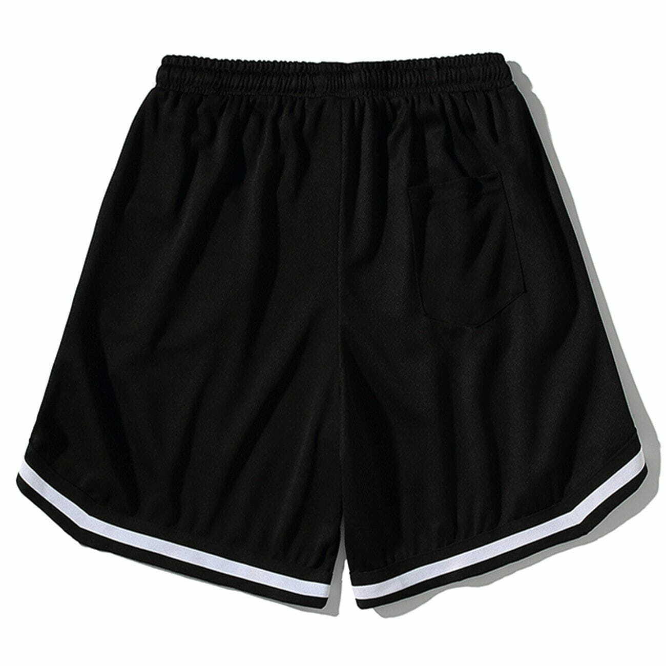 Y2K Aesthetic Solid Color Drawstring Shorts for Summer: Trendy 90s & Grunge Style Outfits