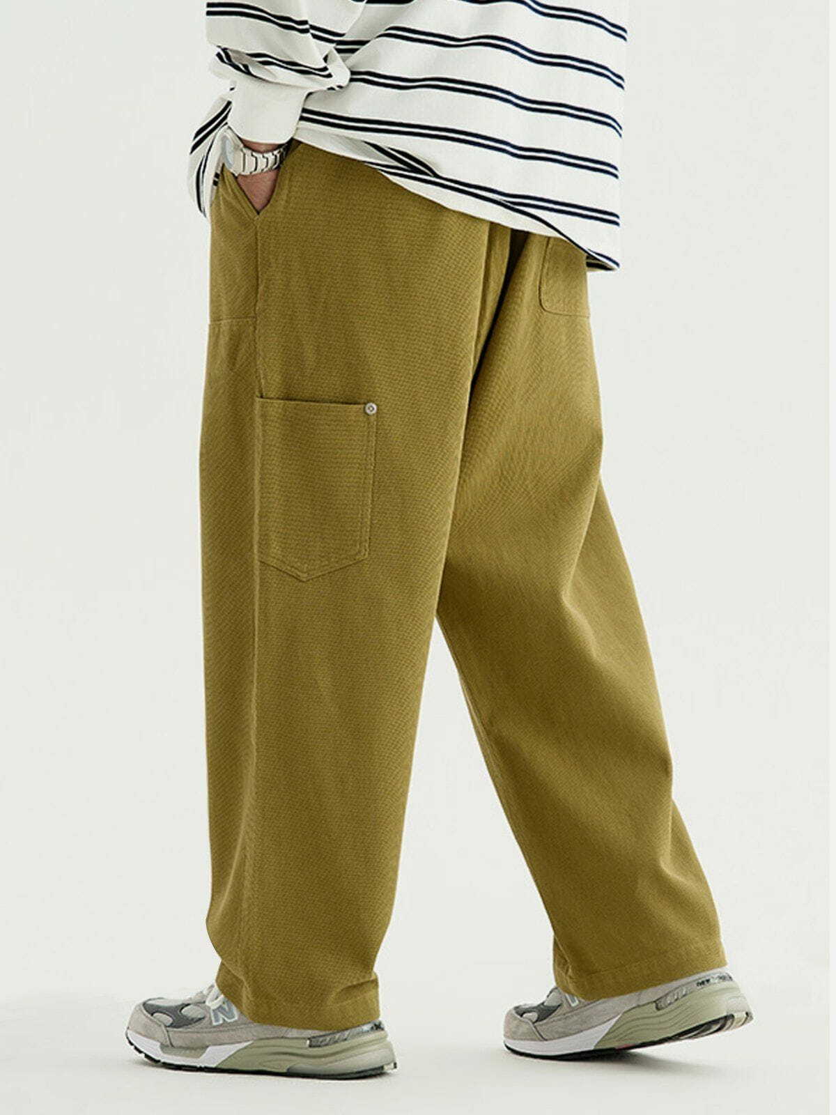 Y2K Aesthetic Solid Color Straps Cargo Pants - Trendy Grunge Style for Summer Outfits