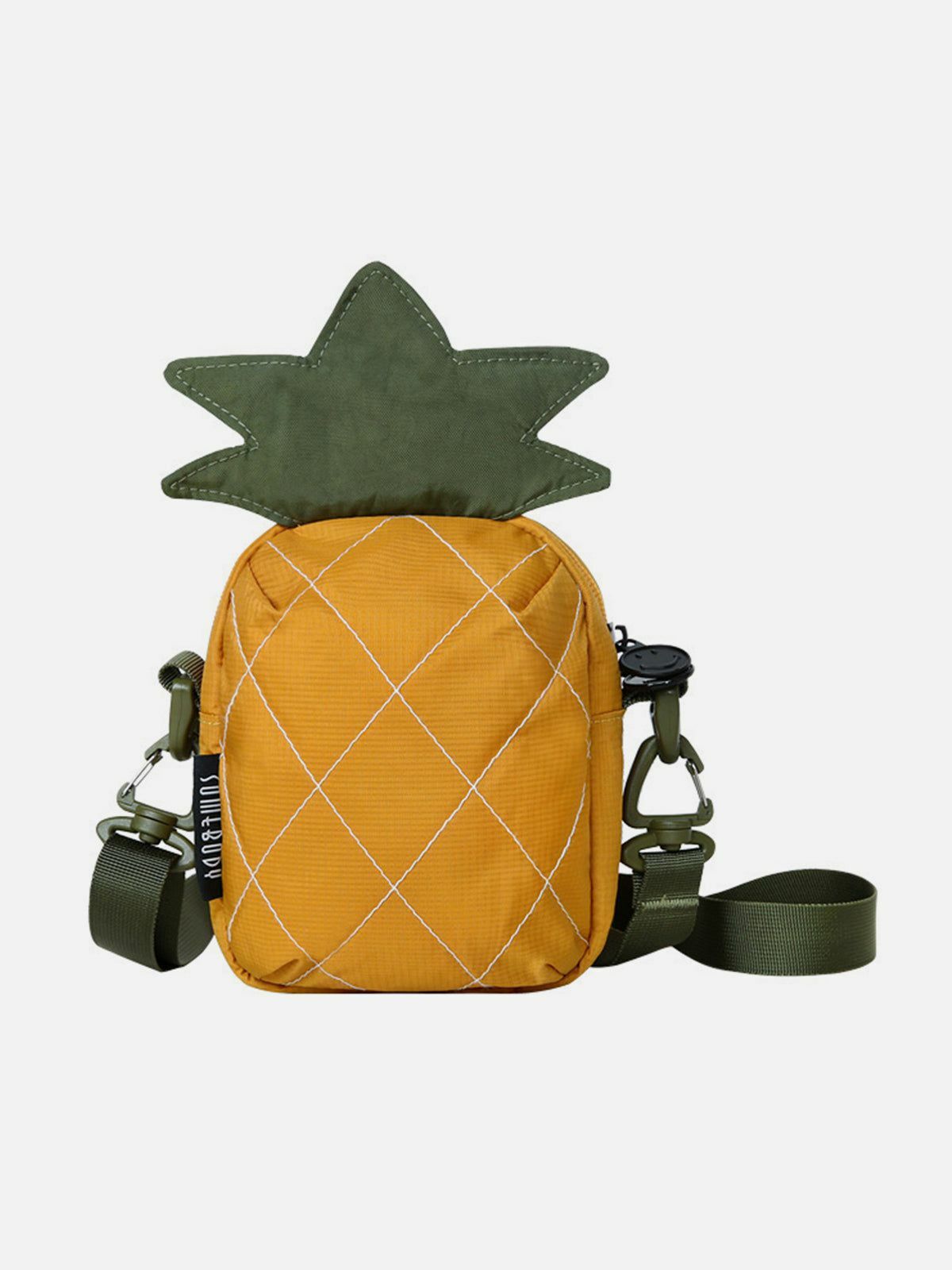 Y2K Aesthetic Waterproof Pineapple Bag - Perfect for Summer Outfits & 90s Fashion Lovers