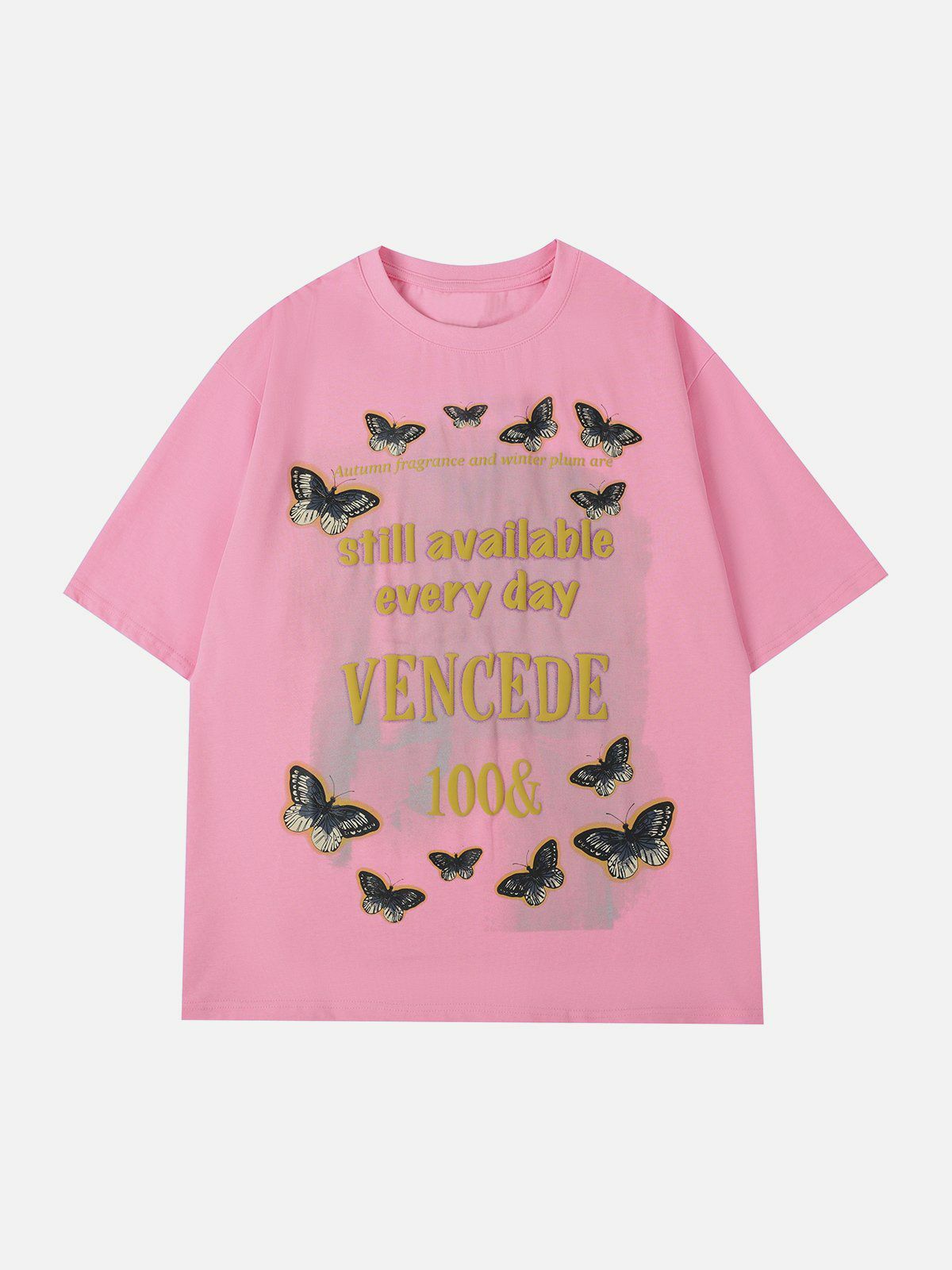 Y2K Butterfly Graphic Tee - Vintage 90s Aesthetic Summer Outfit, Grunge Style Top