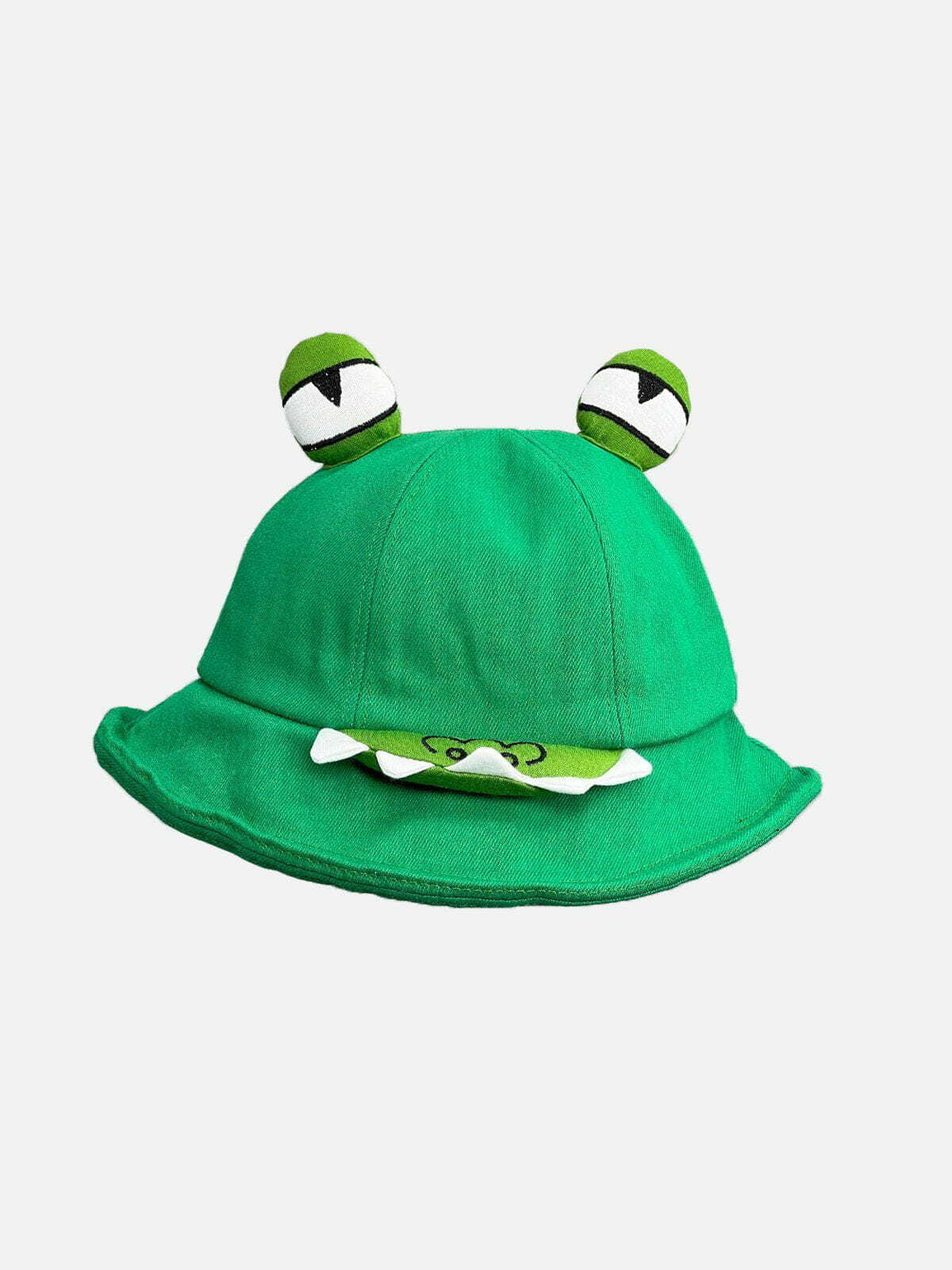 Y2K Cartoon 3D Big Eye Trucker Hat - Cute Grunge Aesthetic Accessory for Summer Outfits