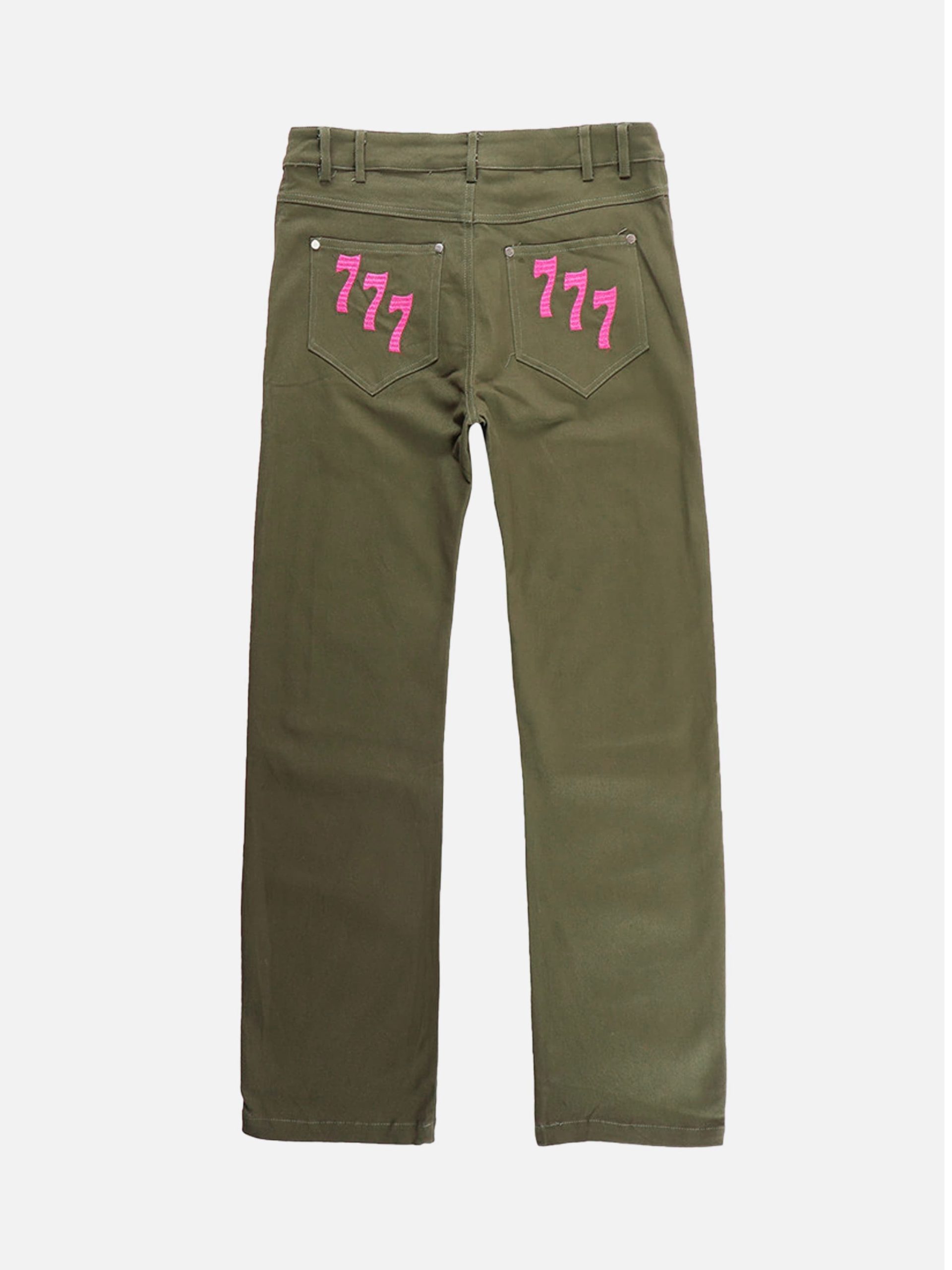 Y2K Digital Embroidered Baggy Jeans - 90s Grunge Style with Aesthetic Flair for Trendy Outfits