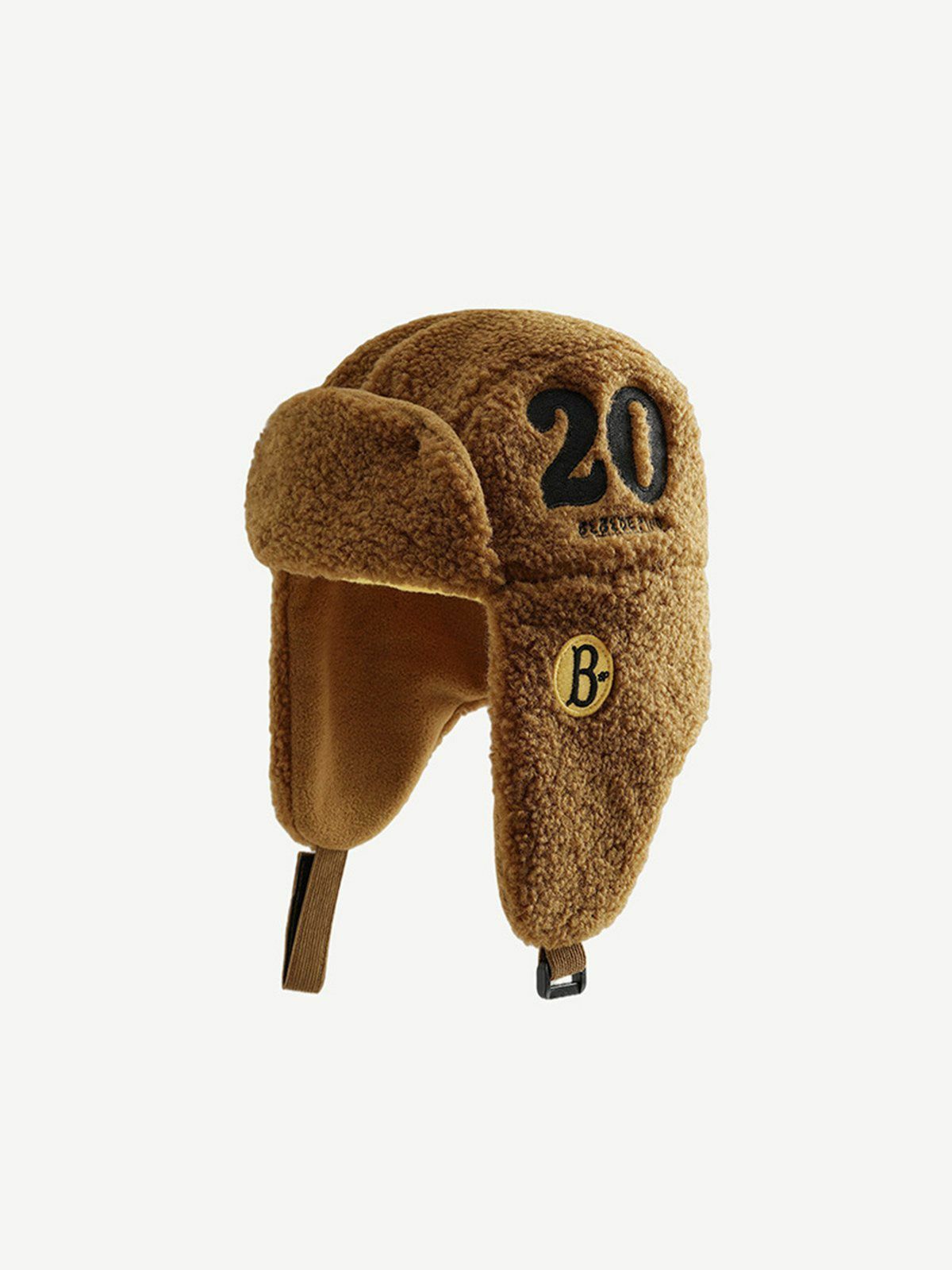 Y2K Embroidered Sherpa Hat - Trendy Grunge Aesthetic for Summer Outfits & 90s Fashion Lovers