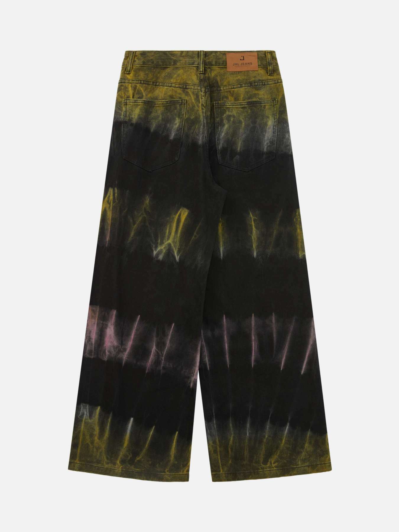 Y2K Fun Tie-Dye Straight Jeans - Grunge Aesthetic, 90s Style, and Summer Outfit Essential