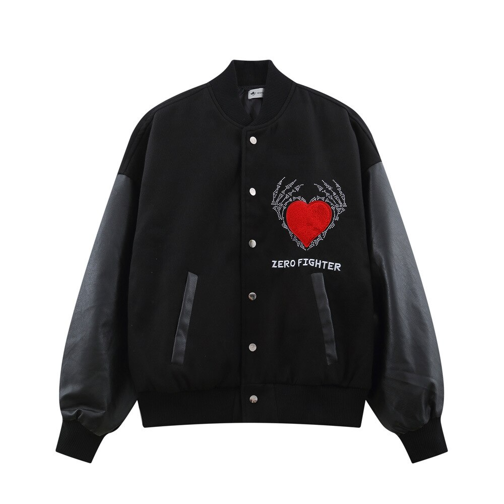 Y2K Grunge Aesthetic Baseball Jacket - Vintage 90s Style, Perfect for Summer Outfits & Casual Looks