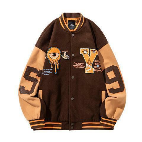 Y2K Grunge Brown Jacket - Vintage 90s Style Outerwear for Trendy Summer Outfits & Aesthetic Looks