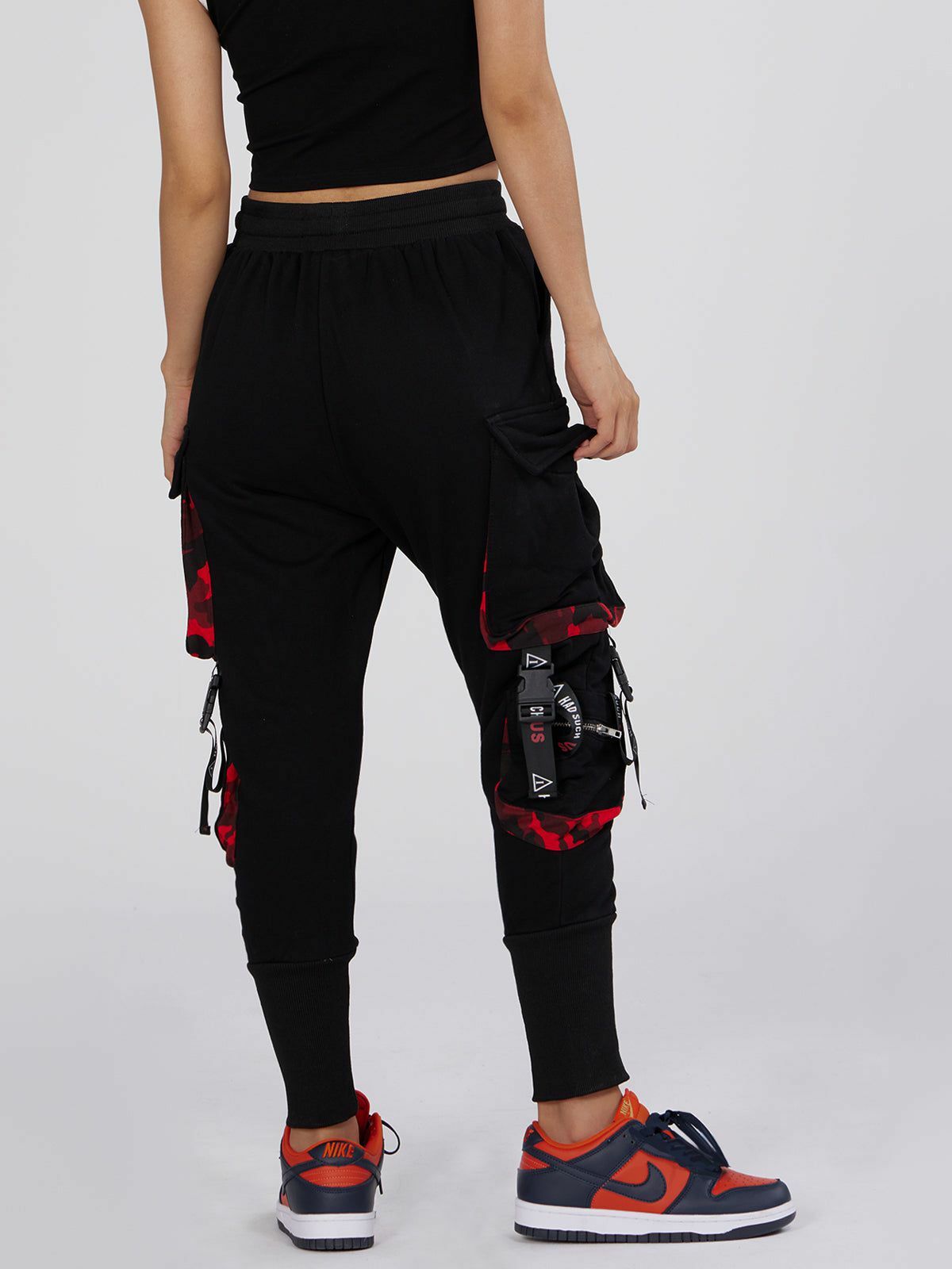 Y2K Grunge Cargo Joggers - Trendy 90s Style Techwear Pants for Summer Outfits & Aesthetic Looks