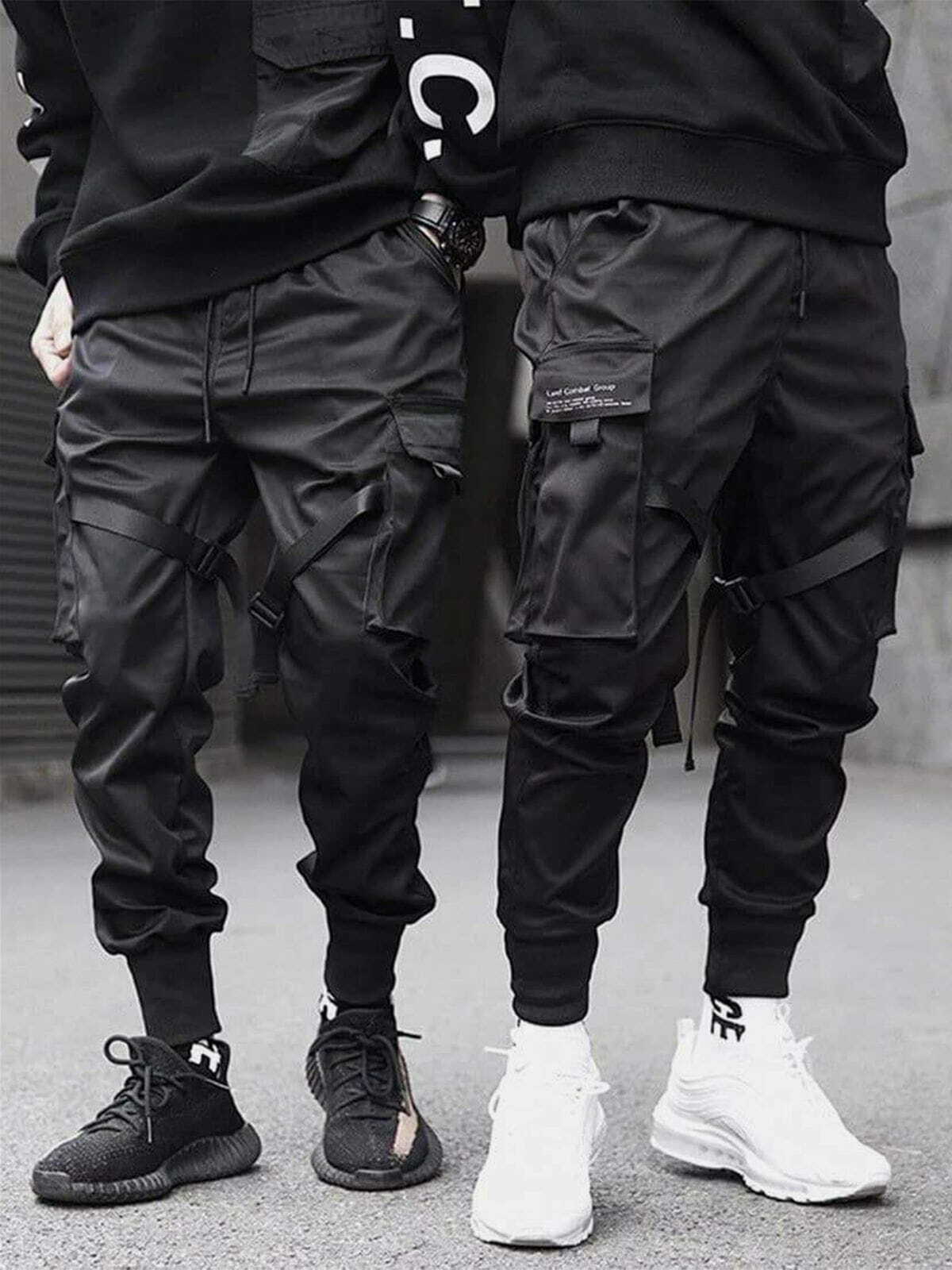 Y2K Grunge Cargo Joggers - Trendy Utility Pants for 90s Fashion & Aesthetic Outfits