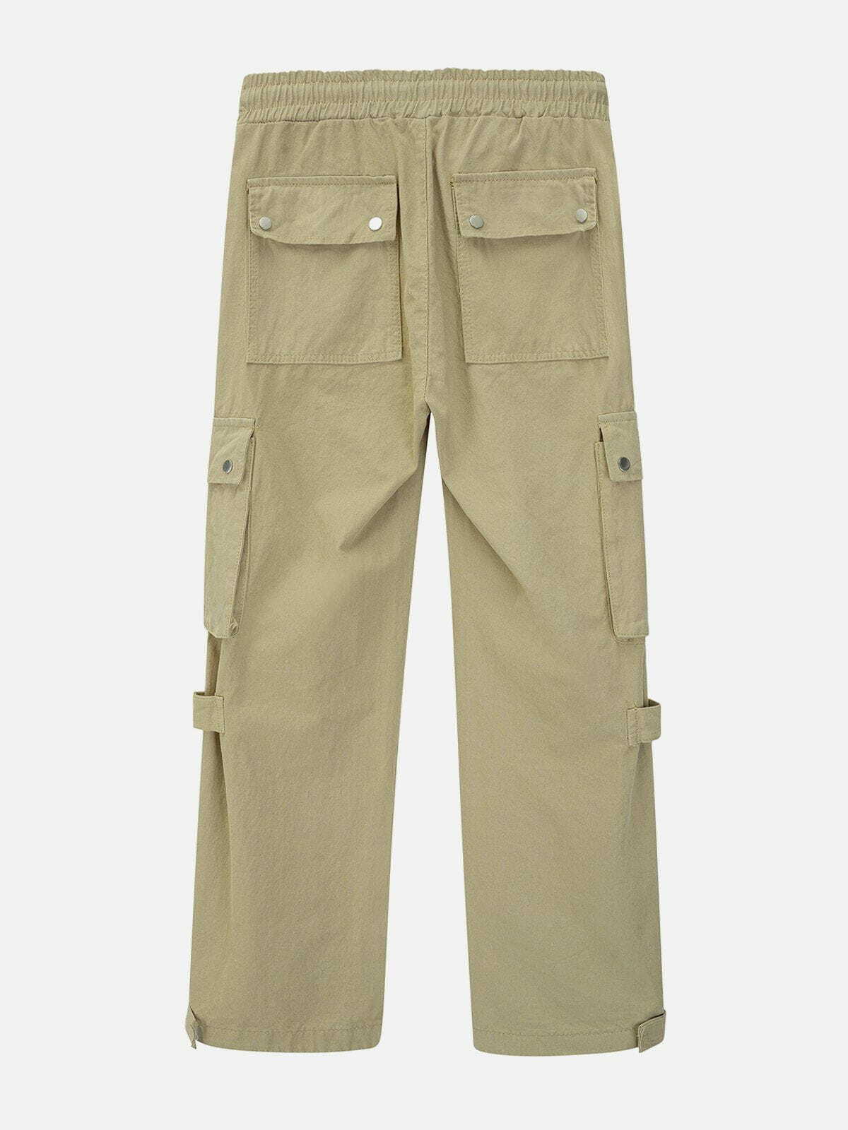 Y2K Grunge Multi-Pocket Cargo Pants for Summer Outfits, 90s Style, and Aesthetic Looks