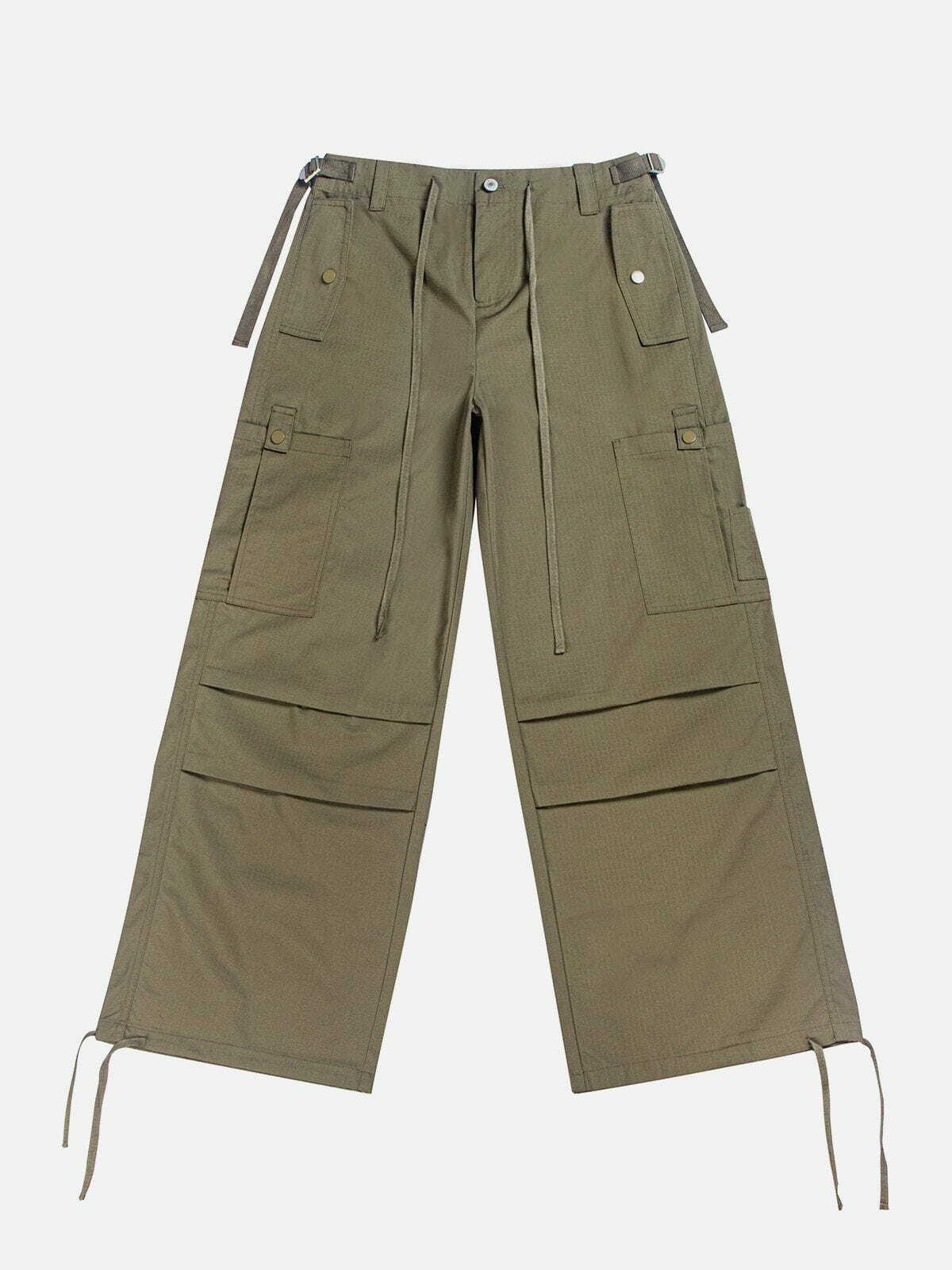 Y2K Grunge Multi-Rope Cargo Pants for Trendy Summer Outfits & Aesthetic Looks