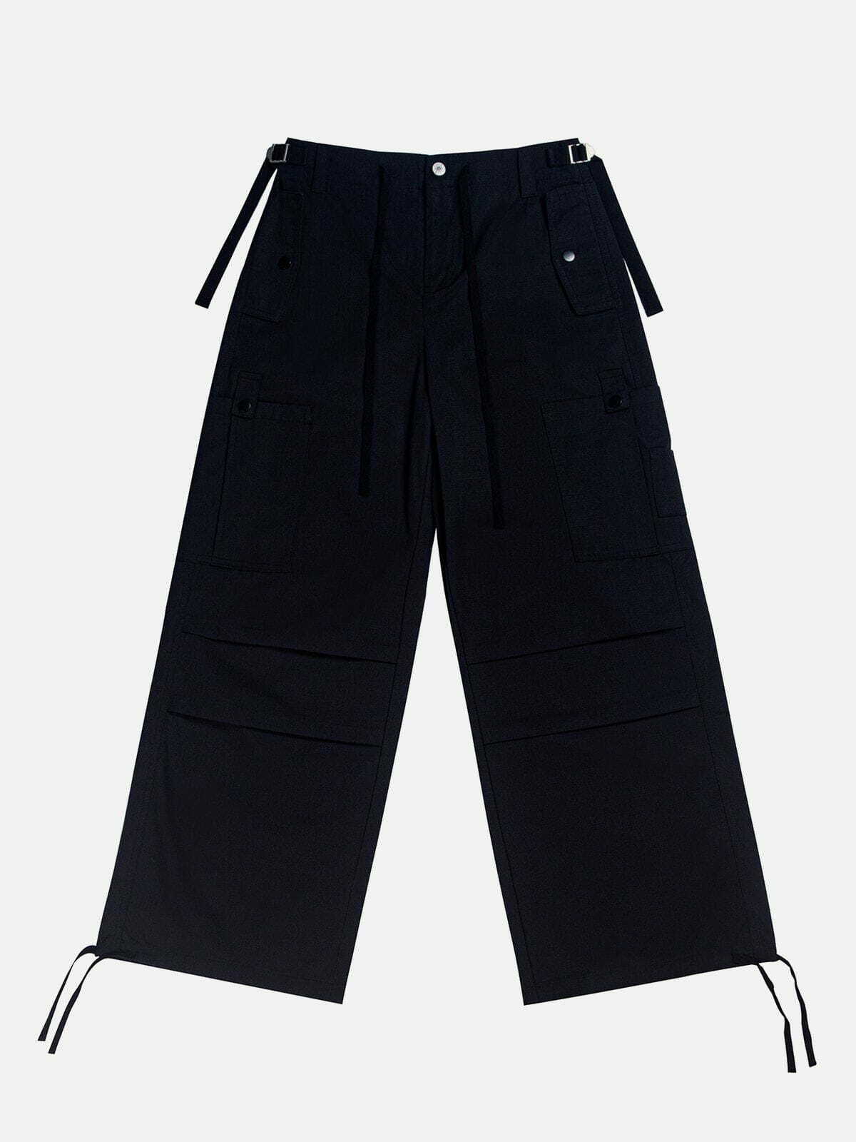 Y2K Grunge Multi-Rope Cargo Pants for Trendy Summer Outfits & Aesthetic Looks