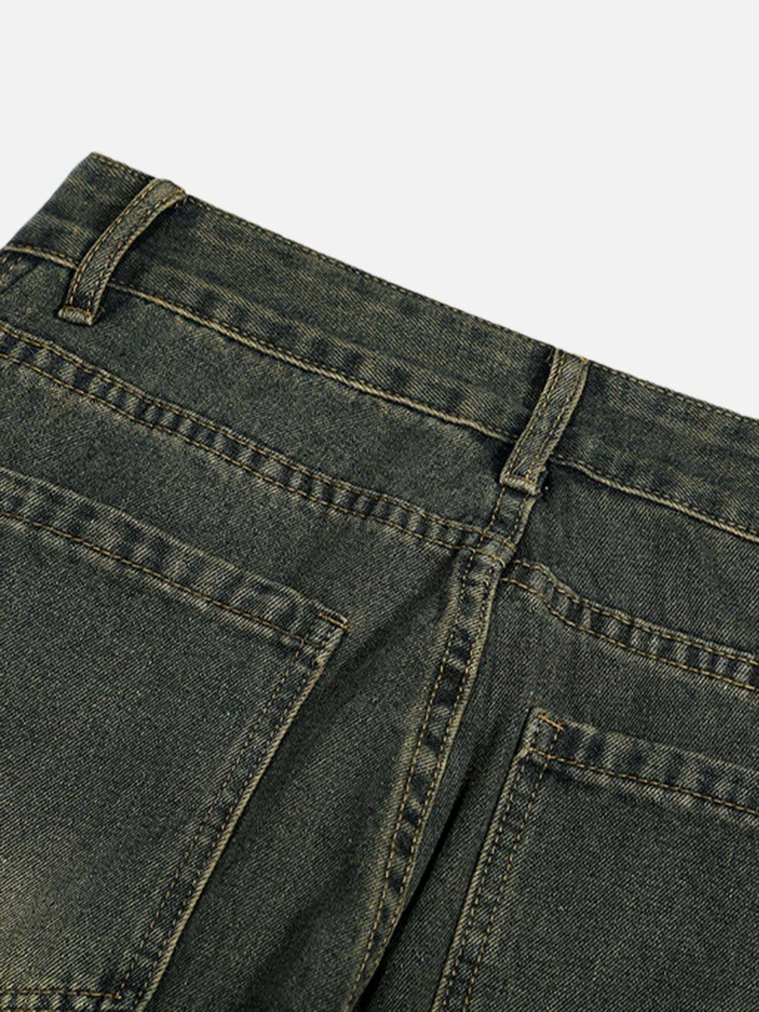 Y2K Multi-Pocket Cargo Jeans: Vintage 90s Grunge Style for Effortless Summer Outfits