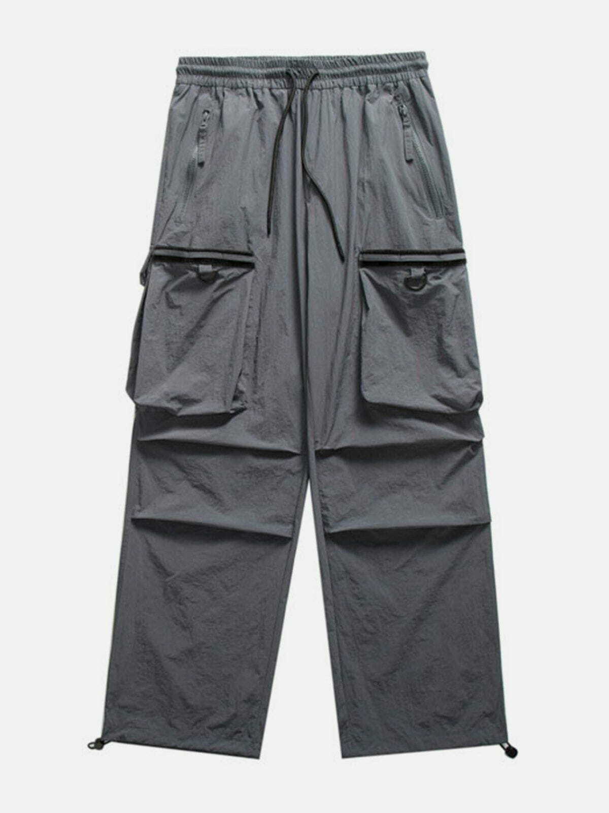 Y2K Multi-Pocket Cargo Pants for Grunge Aesthetic, 90s Fashion, and Summer Outfits