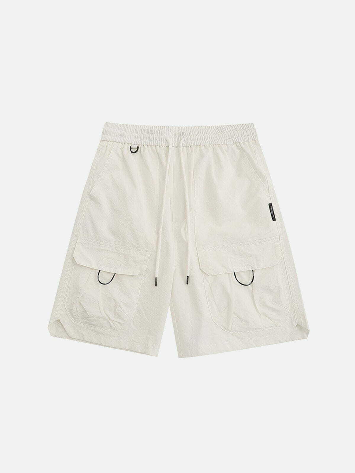 Y2K Multi-Pocket Cargo Shorts: Trendy 90s Grunge Style for Summer Outfits & Aesthetic Looks