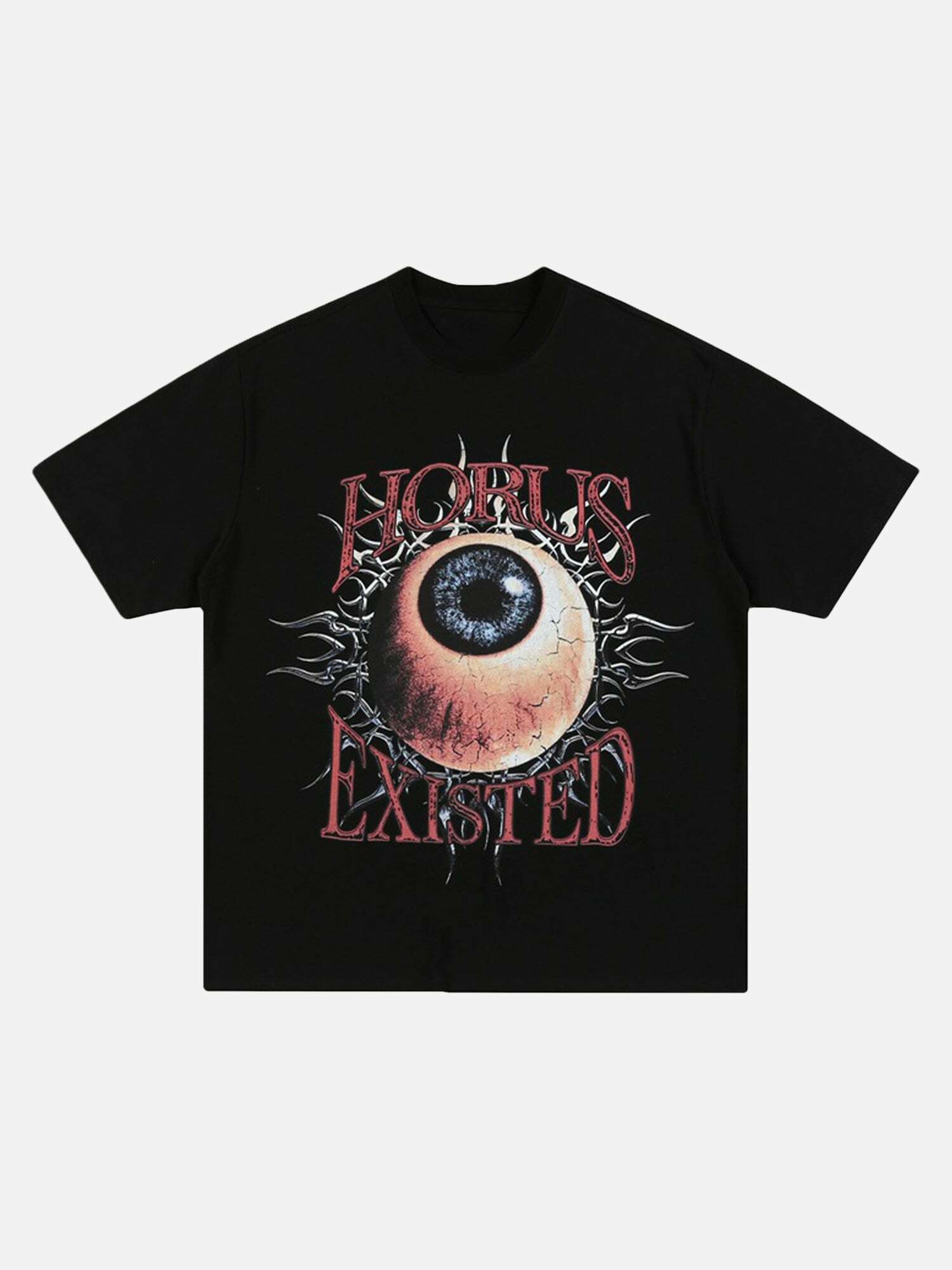 Y2K Oversized West Coast Street Eyeball Tee - Grunge Aesthetic, 90s Fashion, and Cute Outfit Ideas