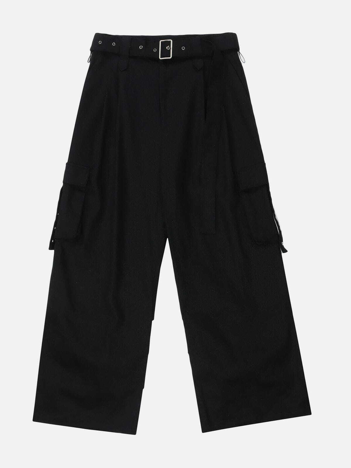 Y2K Pleated Cargo Pants - Trendy Grunge Style for Summer Outfits & 90s Fashion Lovers