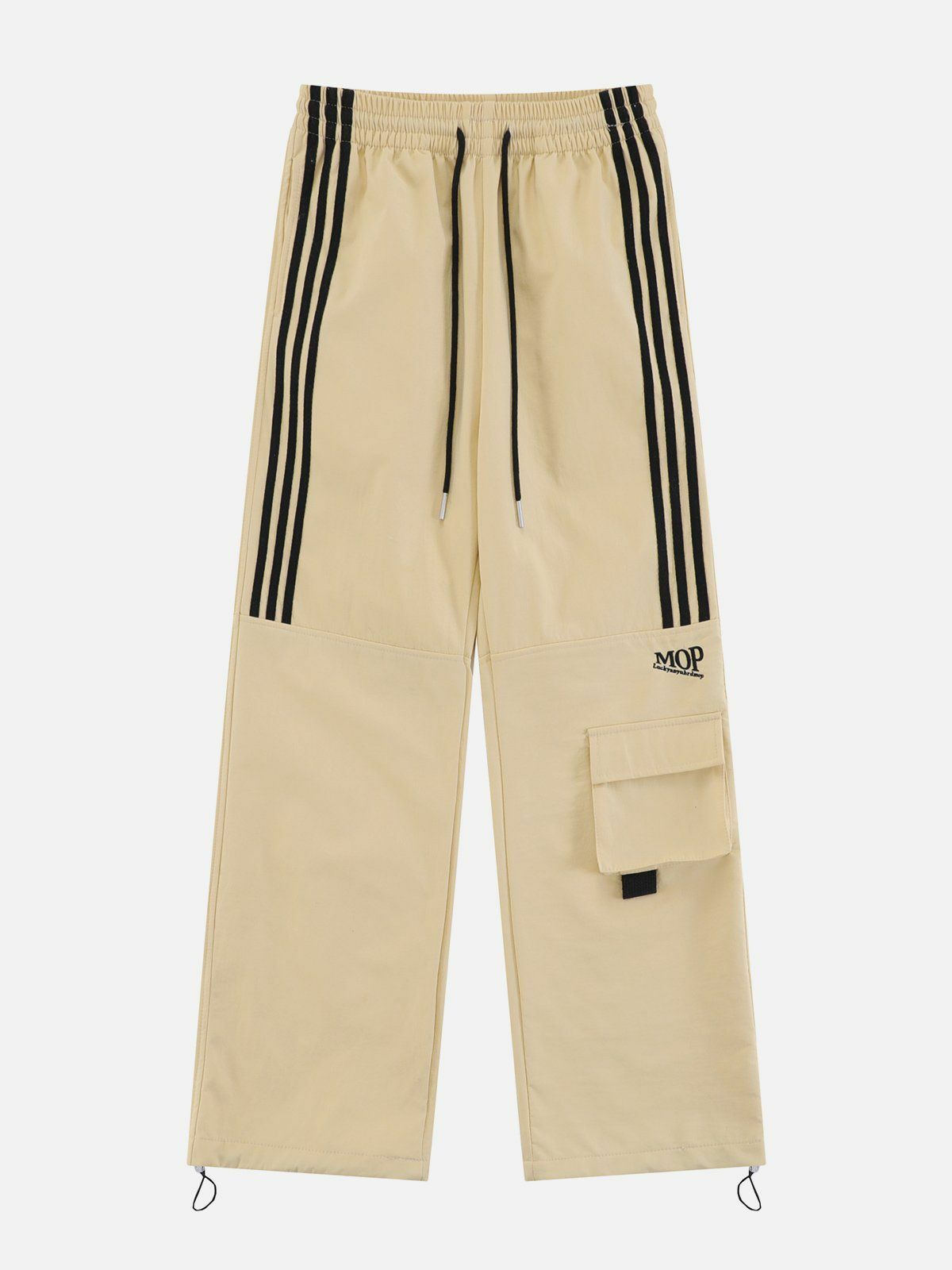 Y2K Striped Tapered Leg Sweatpants - Trendy 90s Grunge Style for Summer Outfits & Aesthetic Looks