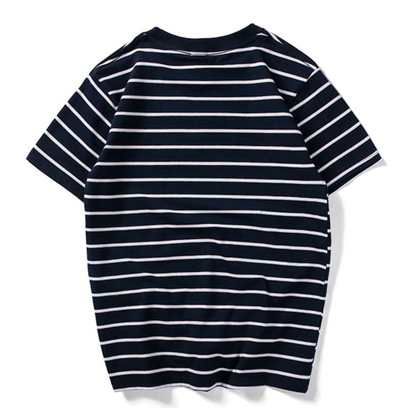 Y2K Striped Tee: Vintage 90s Aesthetic Top for Grunge, Summer Outfits & Casual Chic Looks