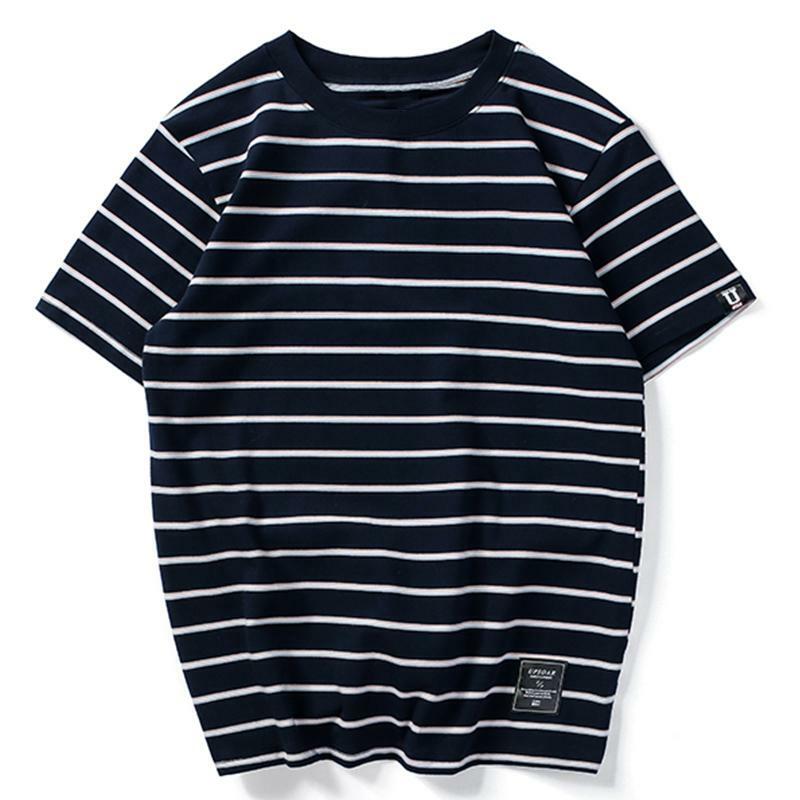 Y2K Striped Tee: Vintage 90s Aesthetic Top for Grunge, Summer Outfits & Casual Chic Looks